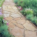 half-inch-gravel-between-flagstone-walkway